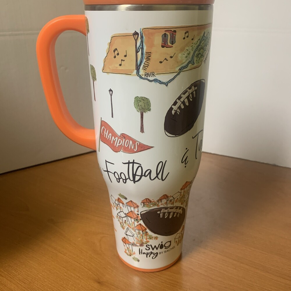 Tennessee Volunteers Swig 40oz Mega Mug “Saturday’s In Knoxville” - Picture 3 of 8